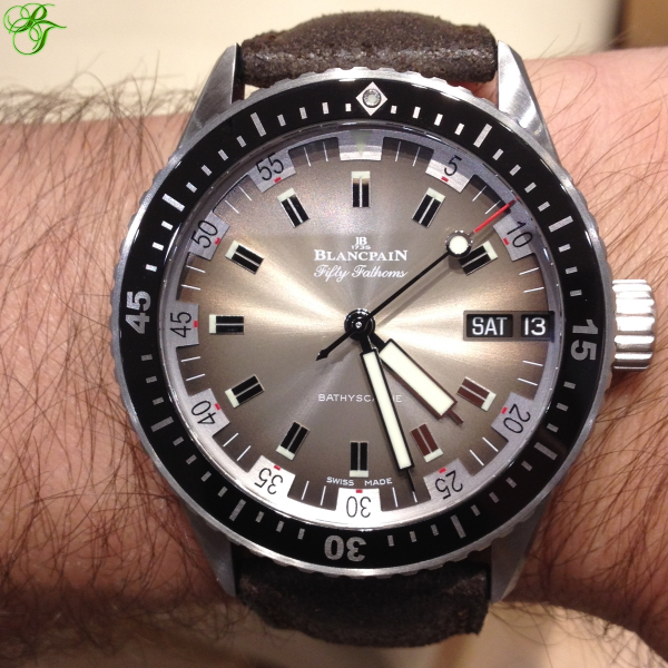 Blancpain Fifty Fathoms Bathyscaphe Day Date 70s Limited Edition