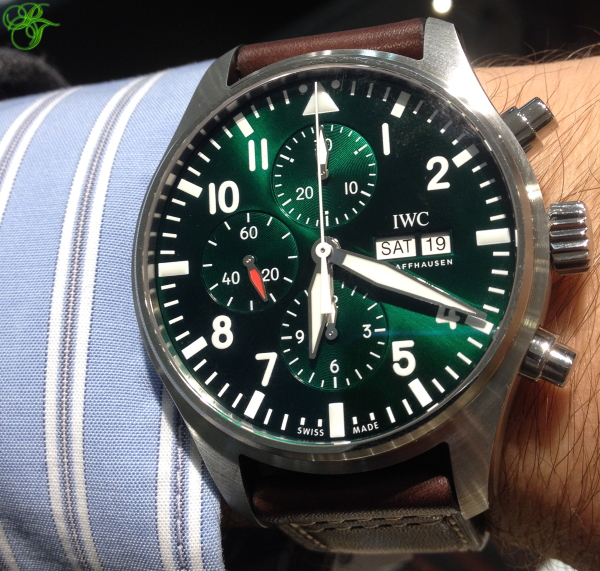 IWC Pilot Watch Chronograph Racing Green Edition