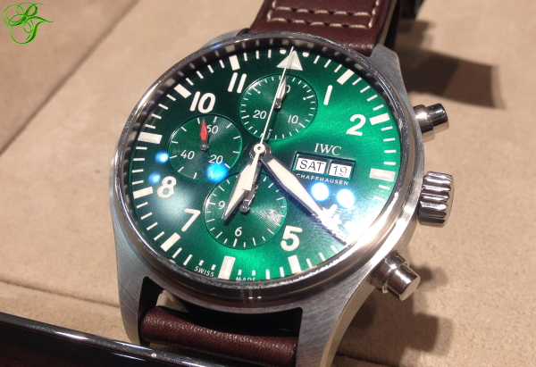 IWC Pilot Watch Chronograph Racing Green Edition