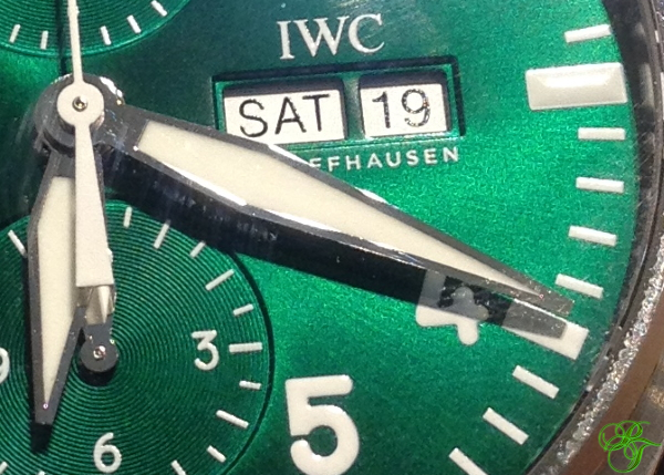 IWC Pilot Watch Chronograph Racing Green Edition