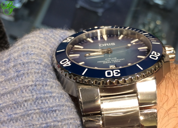 Oris Aquis Lake Baikal Limited Edition