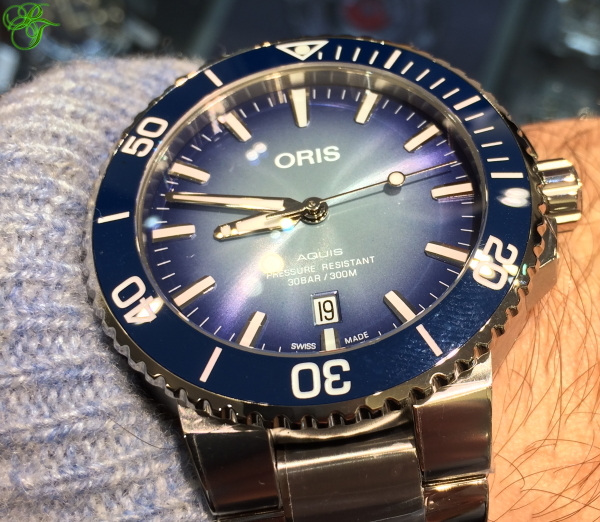 Oris Aquis Lake Baikal Limited Edition