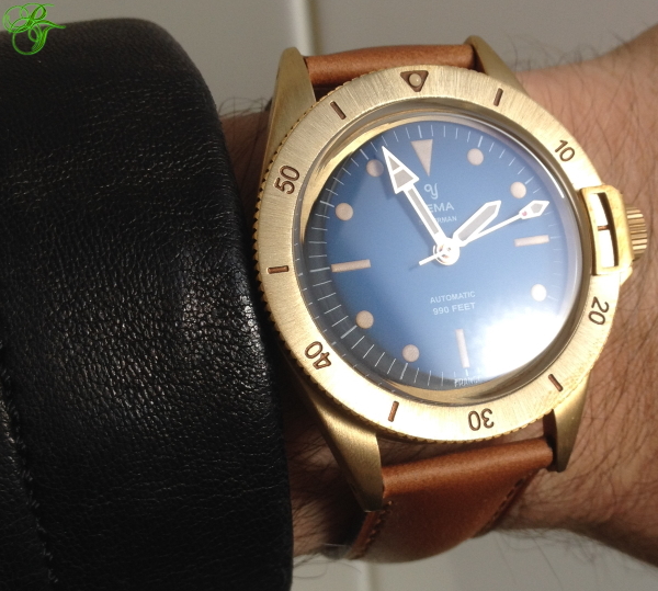 Yema Superman Heritage Bronze 39mm