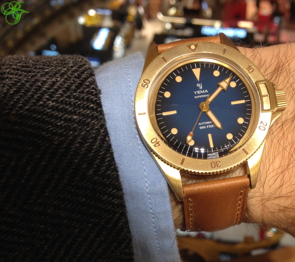 Yema Superman Heritage Bronze 39mm